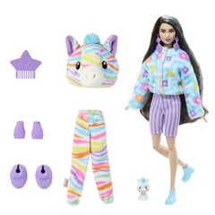 Barbie®️ Cutie Reveal unistuste seeria üllatusnukk Sebra HRK39 hind ja info | Tüdrukute mänguasjad | kaup24.ee