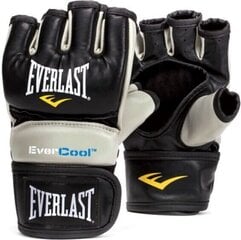 Everlast poksikindad Everstrike, must/hall, suurus M/L hind ja info | Jõusaali kindad | kaup24.ee