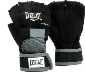 Everlast poksikindad Evergel, suurus L, must цена и информация | Перчатки для турника и фитнеса | kaup24.ee