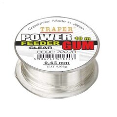 Power Feeder Gum Clear 10m 0.85mm 11kg hind ja info | Muud kalastustarvikud | kaup24.ee