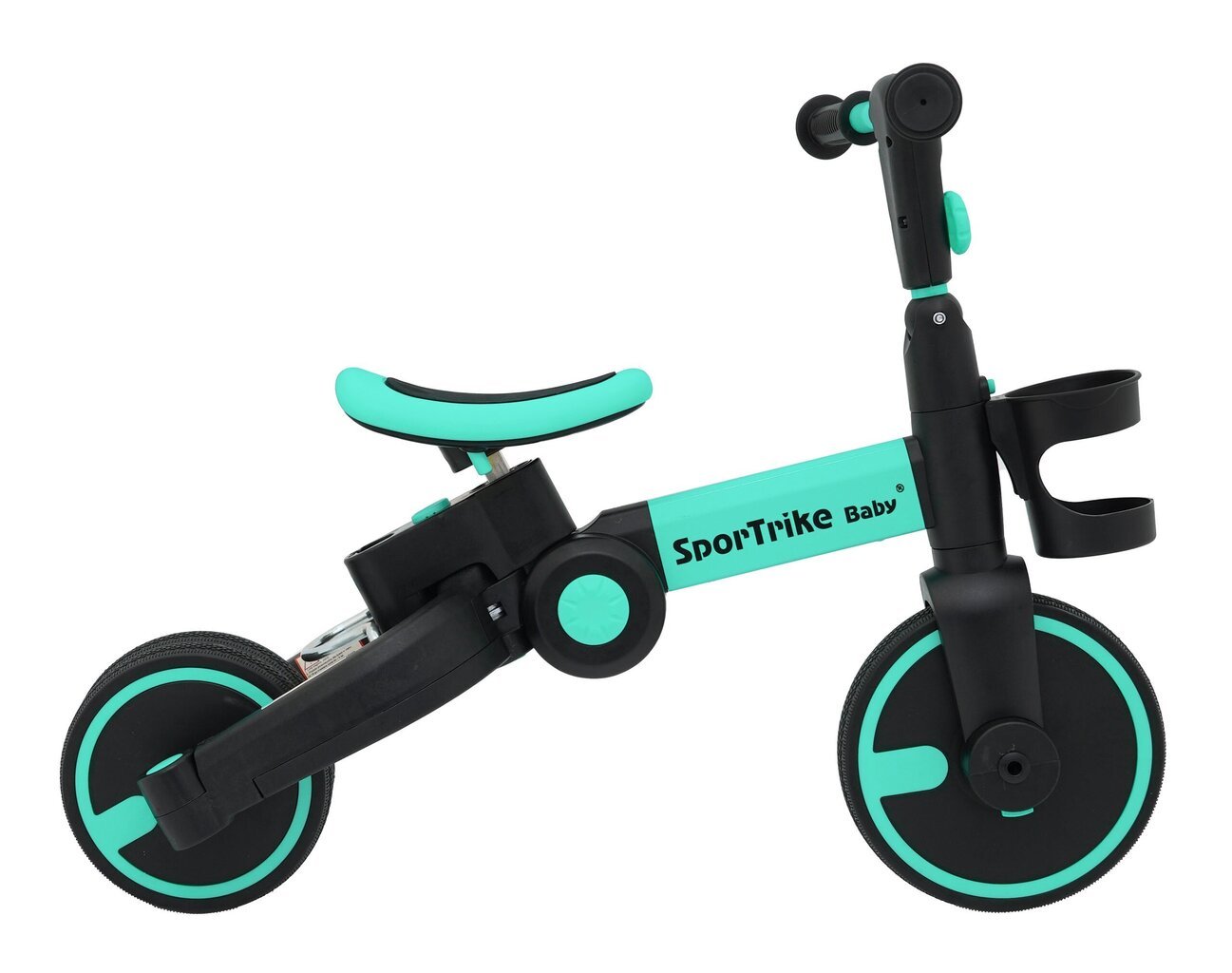 Happy Bike 3in1 Sportrike Sinine hind ja info | Kolmerattalised jalgrattad | kaup24.ee