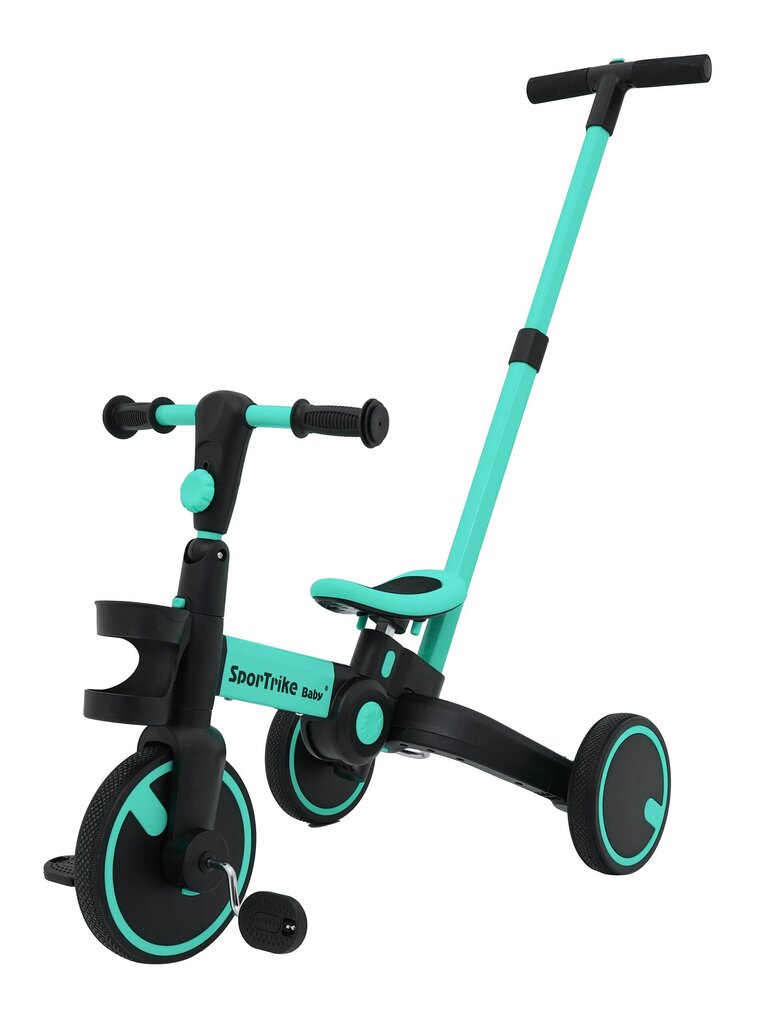 Happy Bike 3in1 Sportrike Sinine hind ja info | Kolmerattalised jalgrattad | kaup24.ee