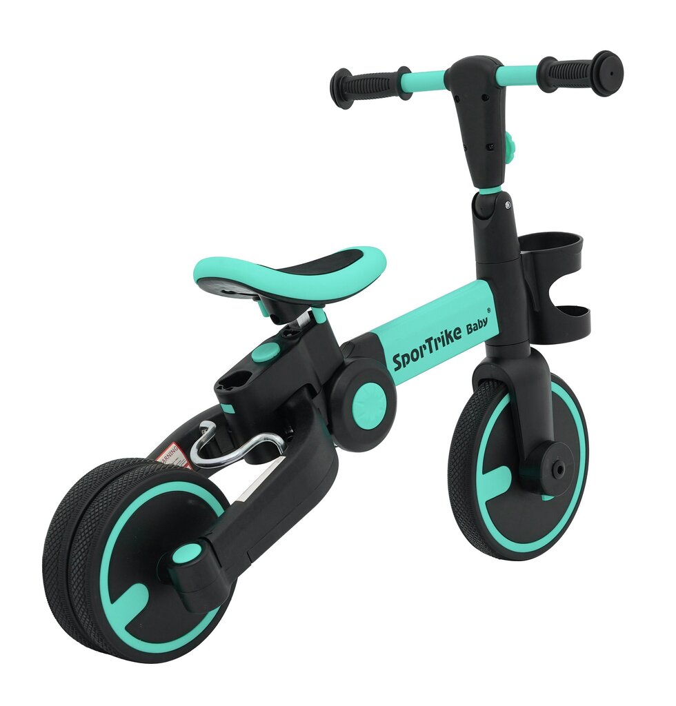 Happy Bike 3in1 Sportrike Sinine hind ja info | Kolmerattalised jalgrattad | kaup24.ee