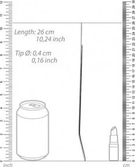 Shots Roostevabast terasest laiendaja – 0,2" / 4 mm цена и информация | БДСМ и фетиш | kaup24.ee