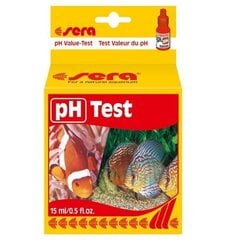 Test, vee konditsioneer pH reguleerimiseks : Sera pH test, 15ml hind ja info | Akvaariumid ja seadmed | kaup24.ee