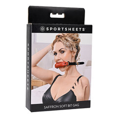 Suukorv Sportsheets Soft Must/Punane hind ja info | BDSM ja fetish | kaup24.ee