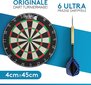 DartPro - originaalne - noolega noolega paneel - Profi Steeldartard, mis on valmistatud kõrgeima kvaliteediga Sisal - Dartboard koos Montageetiga - Dart Pick 6 tasuta noolemänguga цена и информация | Noolemängud | kaup24.ee