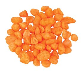 Аквариумная крупа Happet fluor orange 0,7 см, 0,5 кг цена и информация | Аквариумные растения и декорации | kaup24.ee