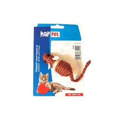 Happet hiire mänguasi K058 sisal 4.5cm pruun hind ja info | Mänguasjad kassidele | kaup24.ee