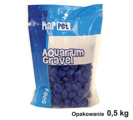 Happet akvaariumikillustik valge 1,5cm 0,5kg hind ja info | Akvaariumi taimed ja dekoratsioonid | kaup24.ee