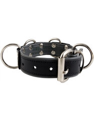 Kaelarihm Mister B slave collar, hall/must hind ja info | BDSM ja fetish | kaup24.ee