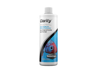 " SEACHEM CLARITY 500ML - EEMALDAB VEE UMMISTUSED hind ja info | Akvaariumid ja seadmed | kaup24.ee