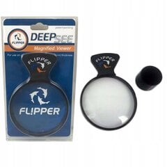 "Flipper DeepSee Standard akvaarium suurendusklaas 10 cm hind ja info | Akvaariumid ja seadmed | kaup24.ee