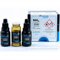 "Exaqua ammoniaak NH4 vesi Z230 - PRO3/PRO6 reagendid". hind ja info | Akvaariumid ja seadmed | kaup24.ee