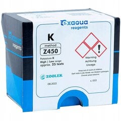 "Exaqua Potassium K Z450" - PRO3/PRO6 reaktiivid hind ja info | Akvaariumid ja seadmed | kaup24.ee