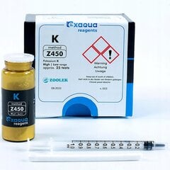 "Exaqua Potassium K Z450" - PRO3/PRO6 reaktiivid hind ja info | Akvaariumid ja seadmed | kaup24.ee