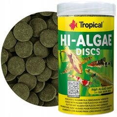 "Tropical Hi-Algae Discs" 250ml 150g toidutabletid hind ja info | Akvaariumid ja seadmed | kaup24.ee