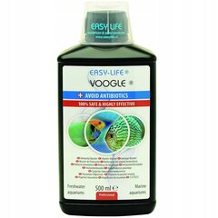 Easy-Life Voogle 500ml - Võitleb rõugete ja soomuse vastu. Võitleb rõugete ja soolestiku vastu. hind ja info | Akvaariumid ja seadmed | kaup24.ee