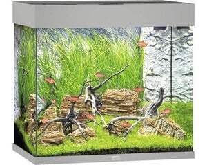 Akvaarium Lido LED 200 L, hall hind ja info | Akvaariumid ja seadmed | kaup24.ee