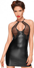 Seksikas kleit Noir Handmade Wetlook, XXXL, must hind ja info | Naiste sekspesu | kaup24.ee