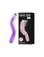 FLEXI VIBE SENSUAL Spine BENDABLE VIBRATING PURPLE 23,5 СМ цена и информация | Вибраторы | kaup24.ee