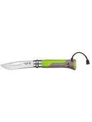 Opinel nuga Outdoor maa-roheline 08 hind ja info | Taskunoad, multifunktsionaalsed tööriistad | kaup24.ee