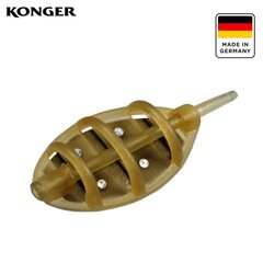 Кормушка Konger Team Carp Oval Method Feeder, 50 г цена и информация | Кормушки для рыбалки | kaup24.ee