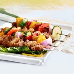 Homealexa 20 шарниров Grill, гриль Kabob Skewers 37,5 см из нержавеющей стали из нержавеющей стали длинные шашлыки Schaschlik шашлыки для мяса для костров или гриль -оболочки цена и информация | Аксессуары для гриля и барбекю | kaup24.ee