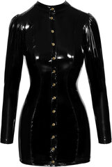 Noir Handmade черное лаковое платье-плащ цена и информация | Сексуальное женское белье | kaup24.ee