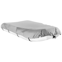 Katte tent pontoonkate RIB mootoriga paat veekindel 410x200x140 cm 10137321 цена и информация | Дополнительные принадлежности для лодок и байдарок | kaup24.ee