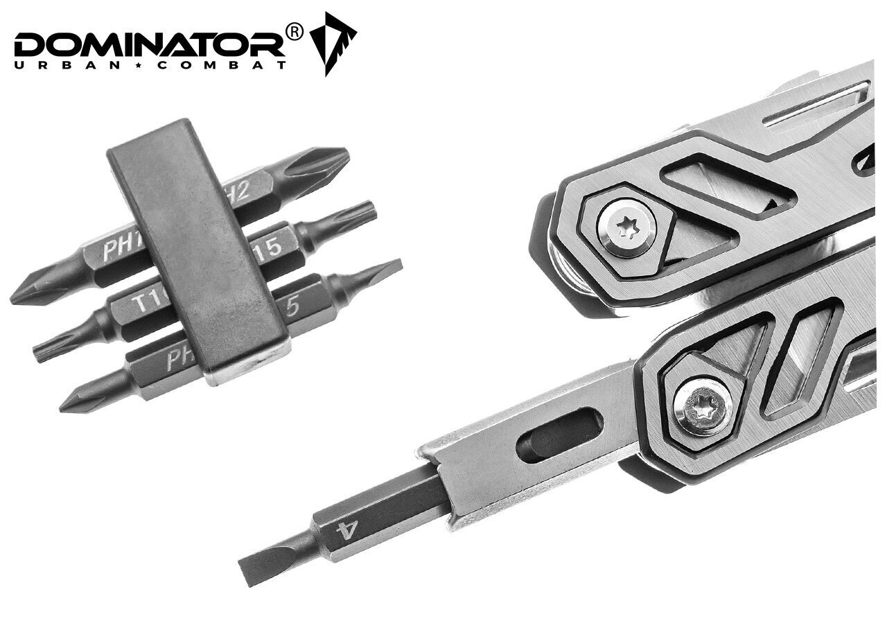 Multifunktsionaalne tööriist Multitool Bullet Ant Dominator Urban Combat + nõuannete komplekt hind ja info | Taskunoad, multifunktsionaalsed tööriistad | kaup24.ee