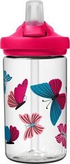 Детская бутылочка с трубочкой Camelbak Eddy+ Kids Butterflies, 400 ml цена и информация | Фляги для воды | kaup24.ee