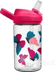 Детская бутылочка с трубочкой Camelbak Eddy+ Kids Butterflies, 400 ml цена и информация | Фляги для воды | kaup24.ee