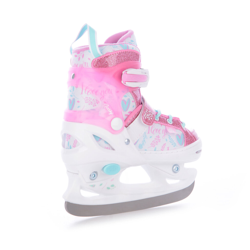 Uisud Tempish ICE SKY GIRL adjustable skate valge/roosa hind ja info | Uisud | kaup24.ee