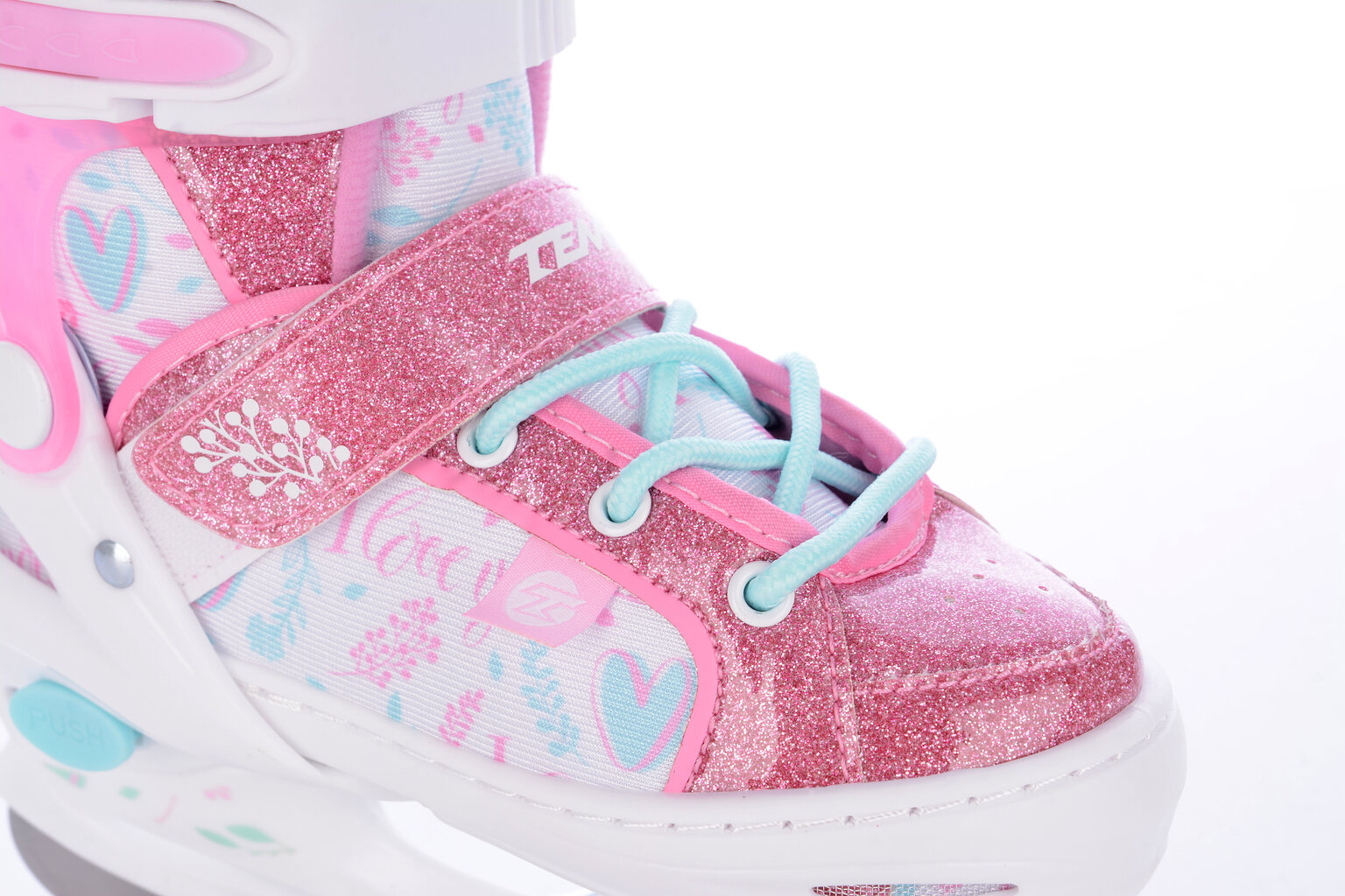 Uisud Tempish ICE SKY GIRL adjustable skate valge/roosa цена и информация | Uisud | kaup24.ee