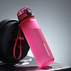 Jooginõud UZSPACE TRITAN ilma BPA-ta, 500 ml, plastik - 3026-PINK hind ja info | Joogipudelid | kaup24.ee