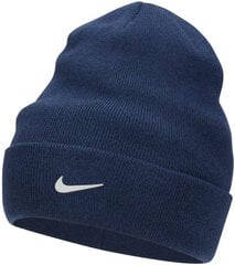 Nike Mütsid K Nk Peak Beanie Sc Swsh Blue FB6492 410 hind ja info | Jalgpalli varustus ja riided | kaup24.ee