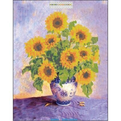 Teemant mosaiik 5D "Sunflowers" 30x40cm hind ja info | Teemantmaalid, teemanttikandid | kaup24.ee