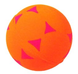 Игрушка шар-треугольник Happet 57 мм оранжевый цена и информация | Игрушки для собак | kaup24.ee