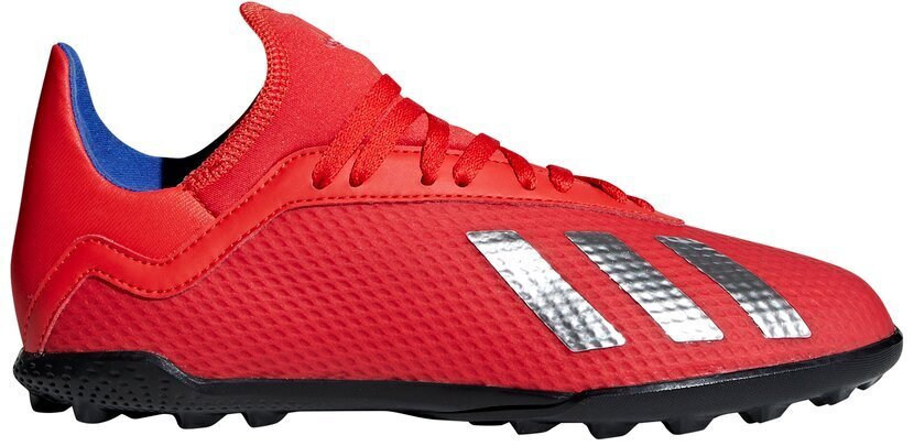 Jalanõud teismelistele Adidas X 18.3 Tf J Red BB9403/3- цена и информация | Jalgpallijalatsid | kaup24.ee