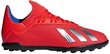 Jalanõud teismelistele Adidas X 18.3 Tf J Red BB9403/3- цена и информация | Jalgpallijalatsid | kaup24.ee