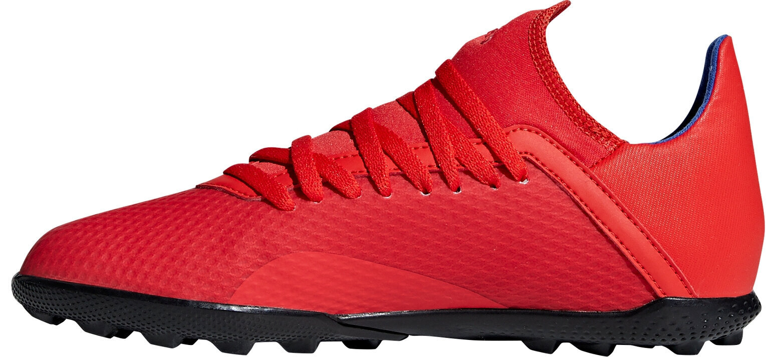 Jalanõud teismelistele Adidas X 18.3 Tf J Red BB9403/3- цена и информация | Jalgpallijalatsid | kaup24.ee