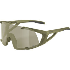 Alpina HAWKEYE Q-LITE Multi-sport glasses Unisex Semi rimless Olive hind ja info | Spordiprillid | kaup24.ee