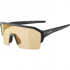 Alpina RAM HR Q-LITE V Running glasses Unisex Semi rimless Black hind ja info | Spordiprillid | kaup24.ee