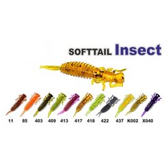 Kummipael AKARA SOFTTAIL Insect 403 hind ja info | Landid, voblerid | kaup24.ee