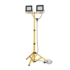 Worklight LED 2x50W 6000K with tripod Forever Light цена и информация | Фонари и прожекторы | kaup24.ee