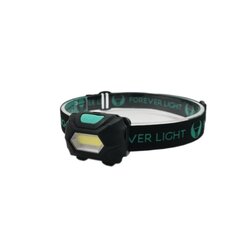 LED Headlamp Basic COB 3W 135lm 3 x AAA Forever Light цена и информация | Фонари и прожекторы | kaup24.ee