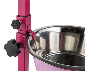 Подставка M220 Премиум розовая 2х2,6л цена и информация | Миски, ящики для корма | kaup24.ee