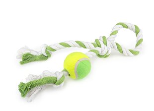 Mänguasjad string loop + tennis Happet Z549 40cm hind ja info | Mänguasjad koertele | kaup24.ee