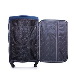 Чемодан Solier STL1316 XL - синий, коричневый цена и информация | Чемоданы, дорожные сумки | kaup24.ee